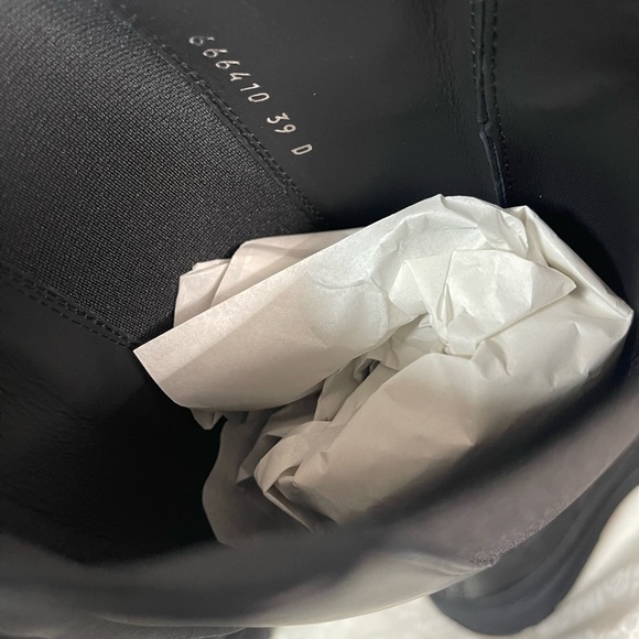 COPY - BNIB Alexander McQueen 666410WHZ66 Woman’s boot Black 40 - Picture 6 of 16